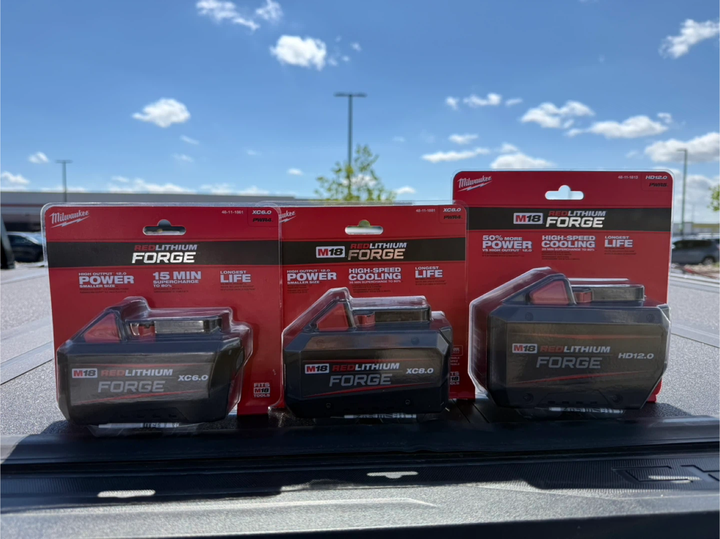 Milwaukee M18 FORGE Battery Pack (XC6.0, XC8.0, HD12.0)