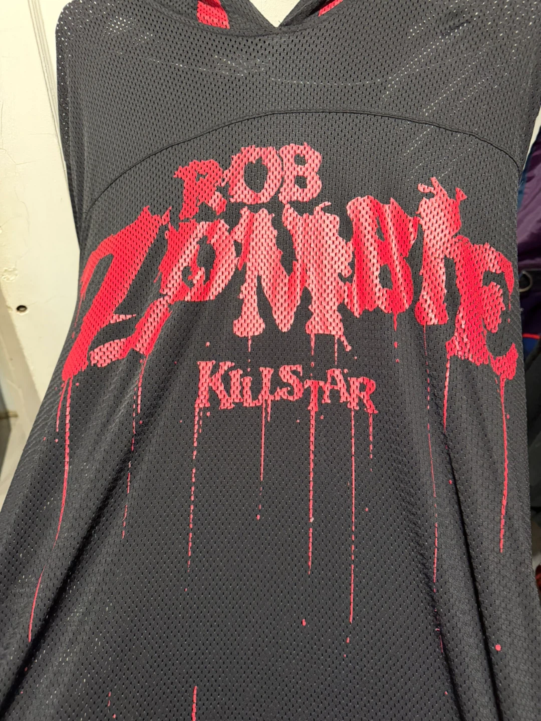 Rob Zombie Killstar Hellbilly Deluxe Mesh Hoodie - photo 2