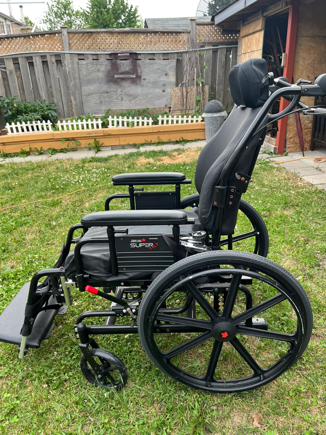 whitmeyer SuperTilt Maple Leaf Wheelchair