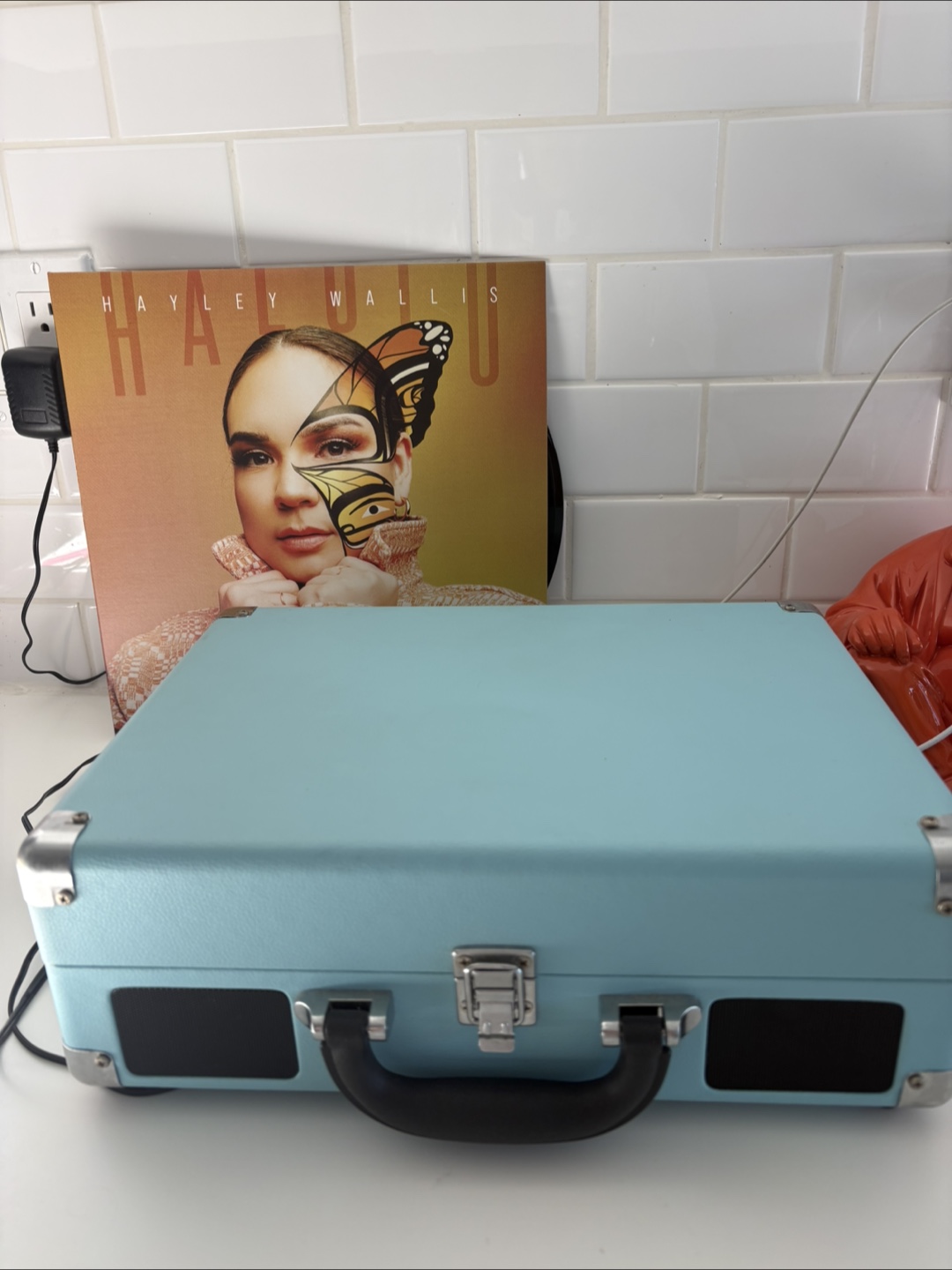Victrola Record Player - Light Blue - photo 2