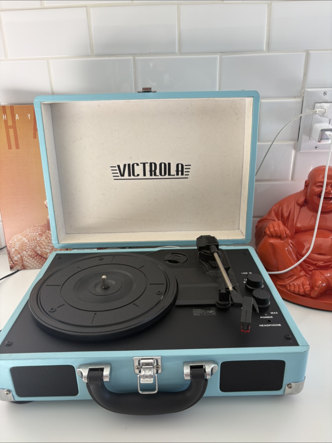 Victrola Record Player - Light Blue