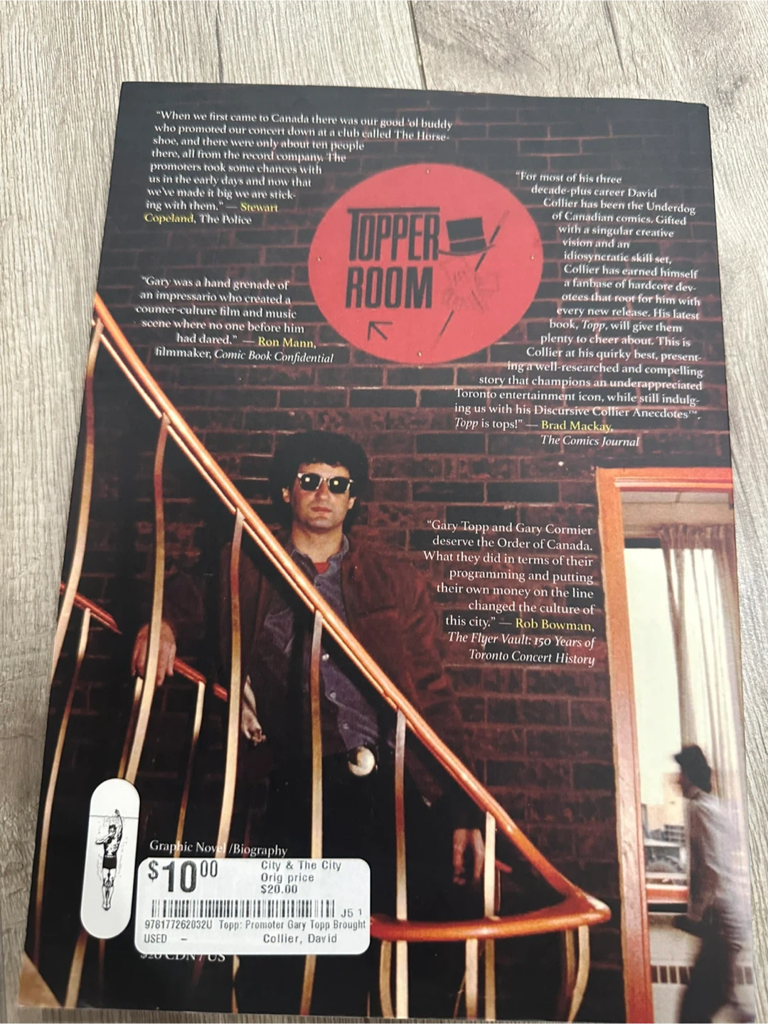 Promoter Gary Topp Brought Us The World Graphic Novel - photo 2