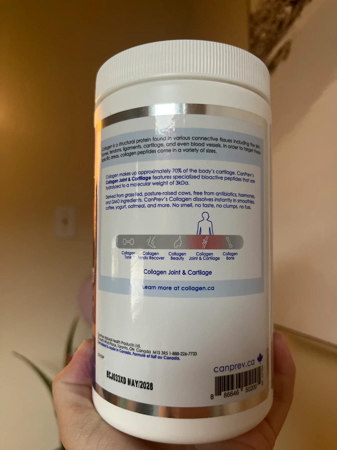 CanPrev Collagen Joint & Cartilage Powder - used half - photo 2