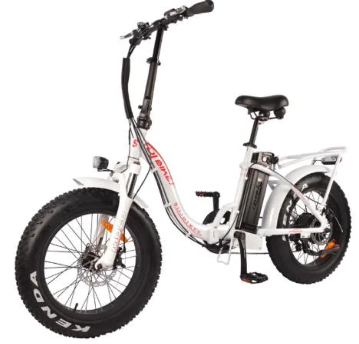 DJ BIKES White Fat Tire Electric Bike - photo 2