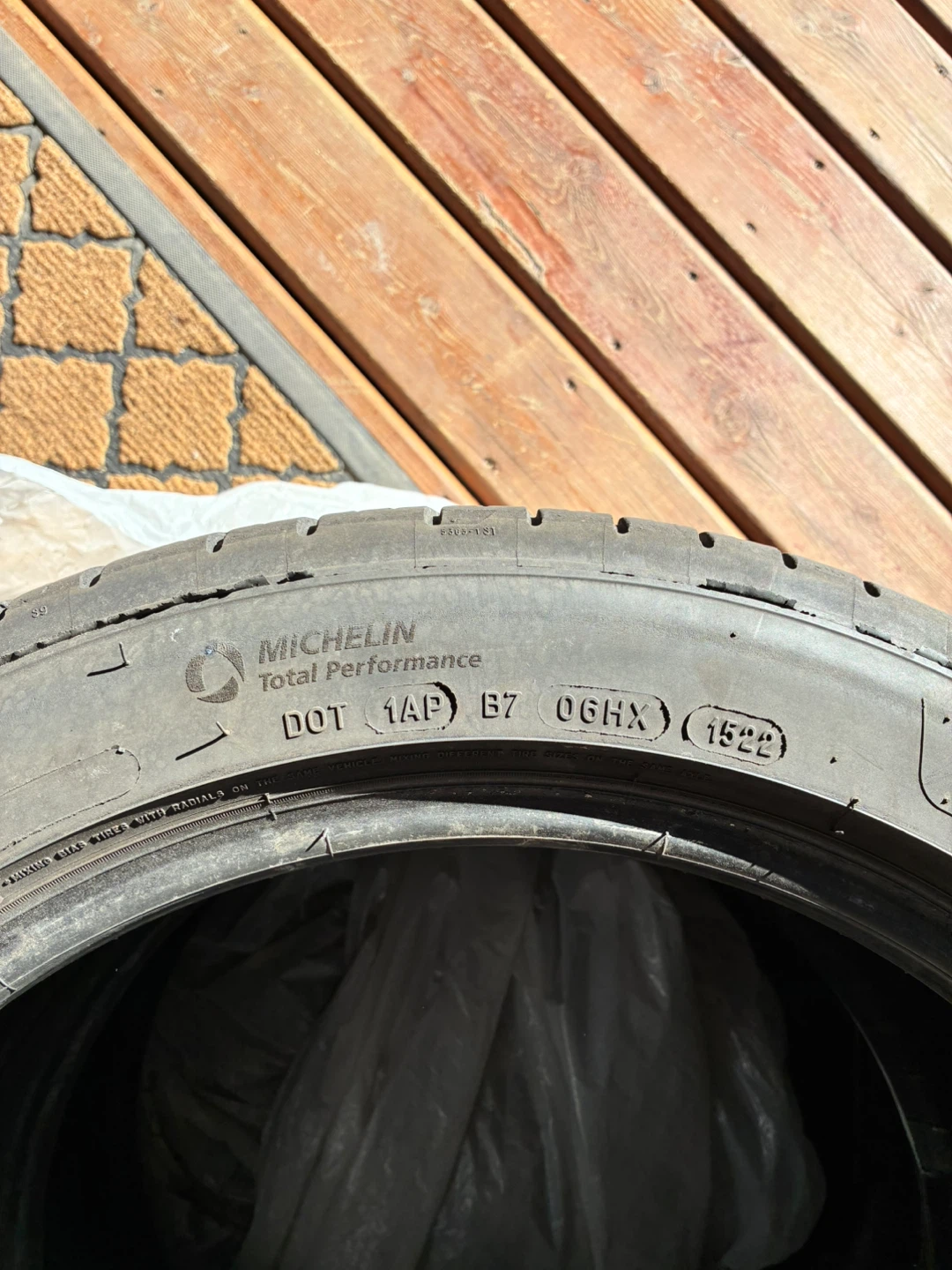 Michelin Total Performance Tires - 245/45 ZR 18 - photo 2