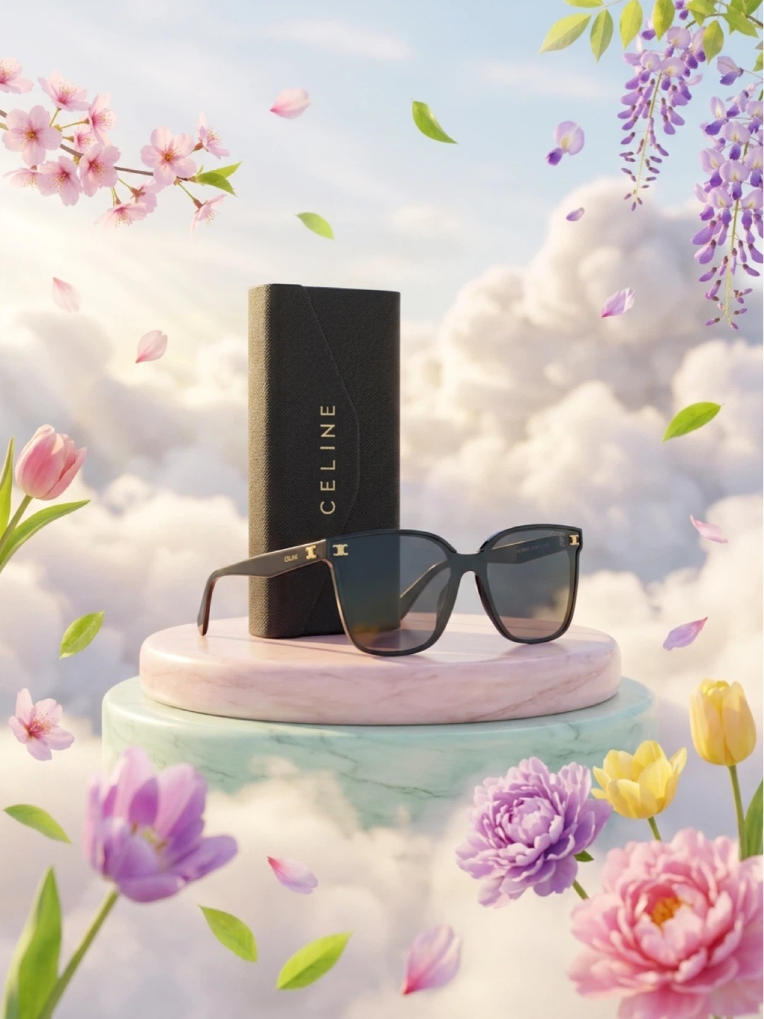 Celine Sunglasses with Case