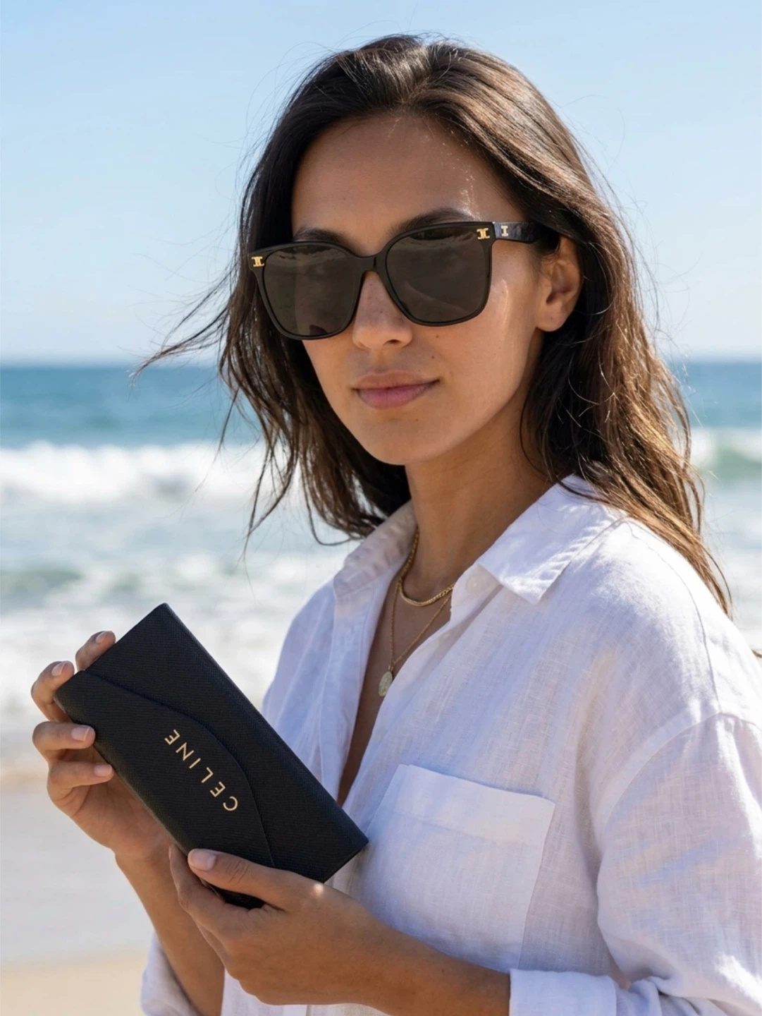 Celine Sunglasses with Case - photo 3