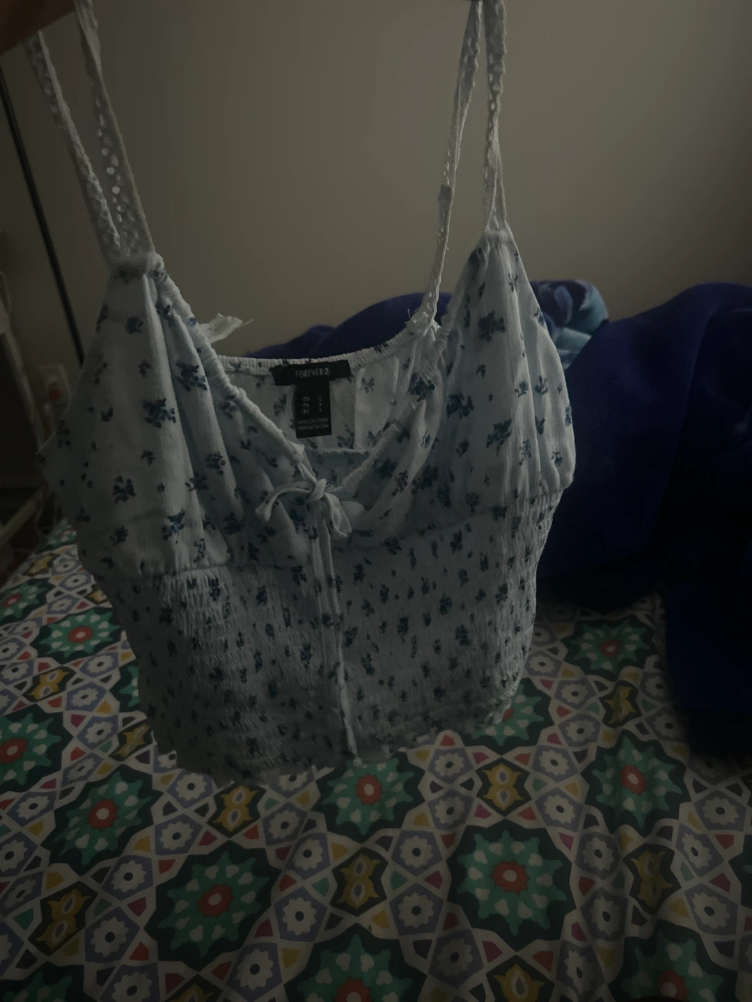 Forever 21 Floral Crop Top - photo 2