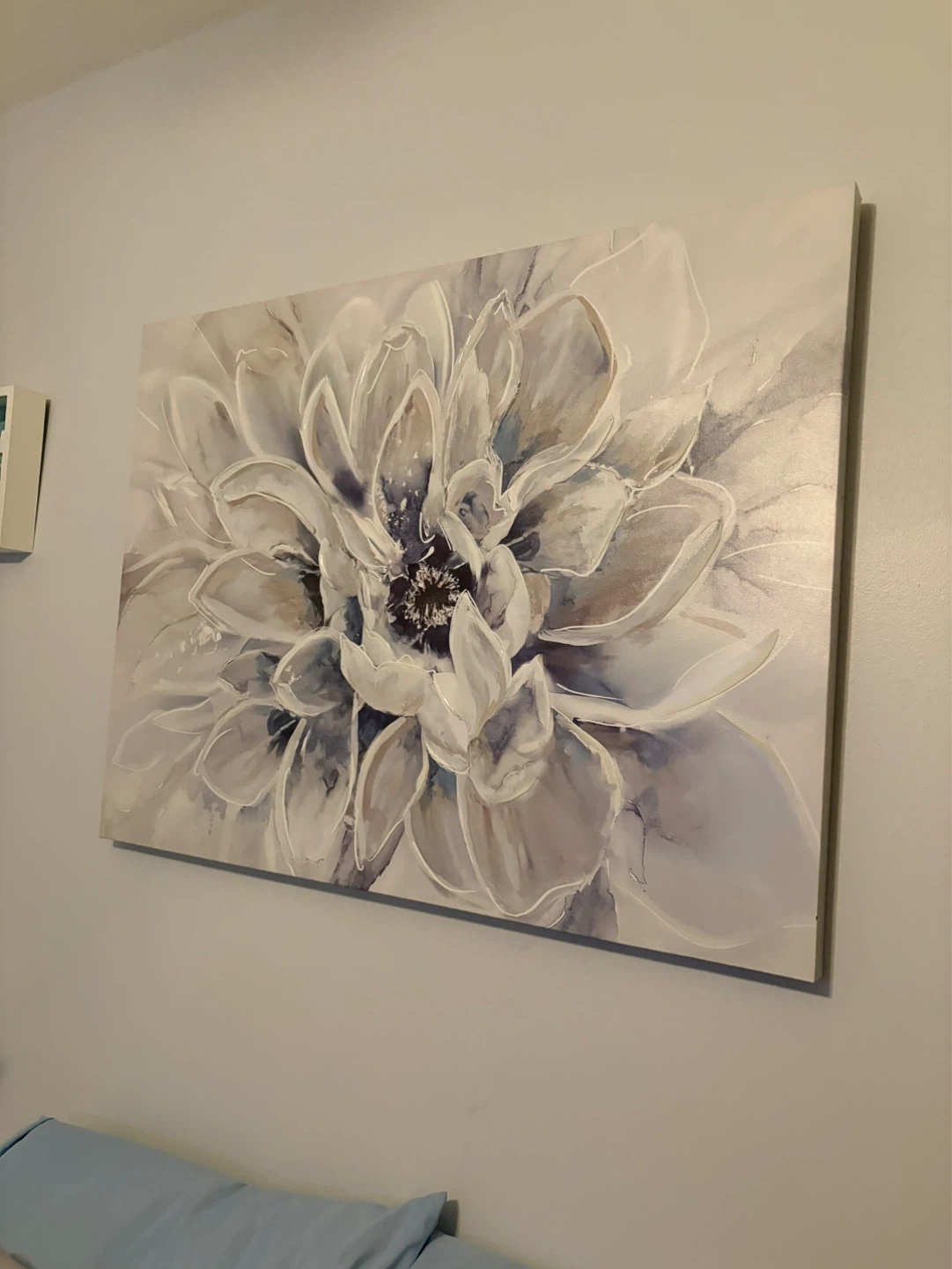 Large Floral Canvas Wall Art