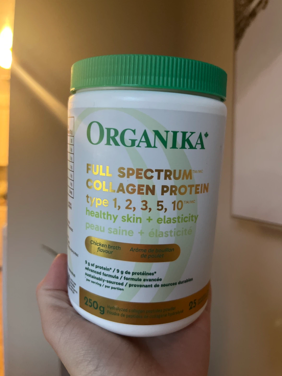 Full Spectrum Collagen Powder Chicken Broth - 20% left