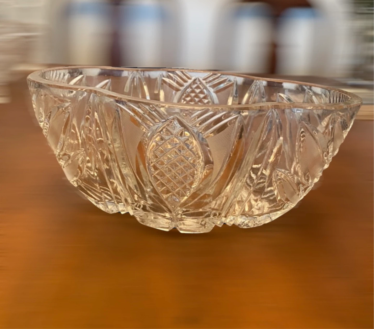 Crystal Serving Bowl