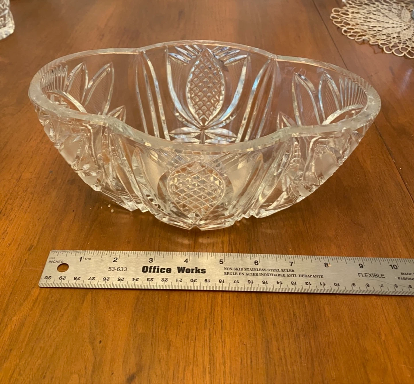 Crystal Serving Bowl - photo 5