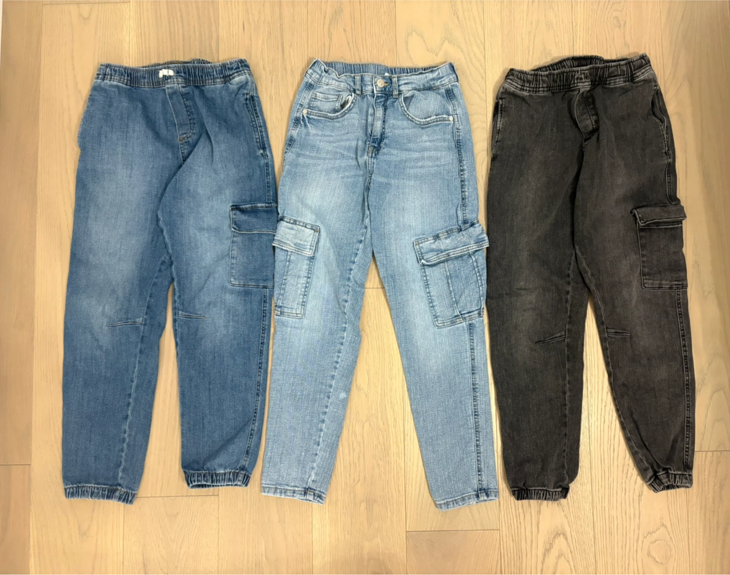 Zara Boys Cargo Pants - 3 Pairs size  13/14
