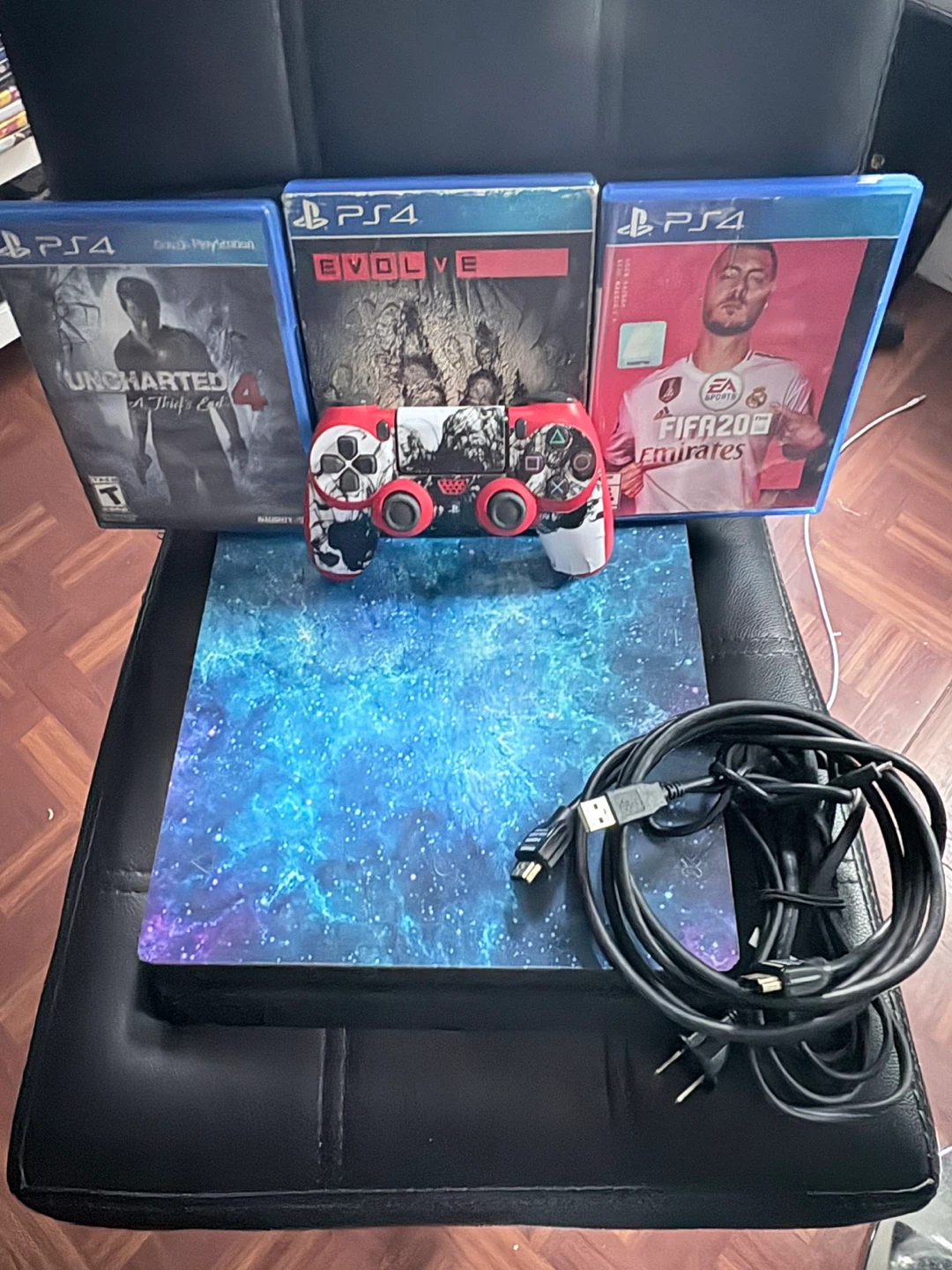 PlayStation 4 Console Bundle with Controller and Games