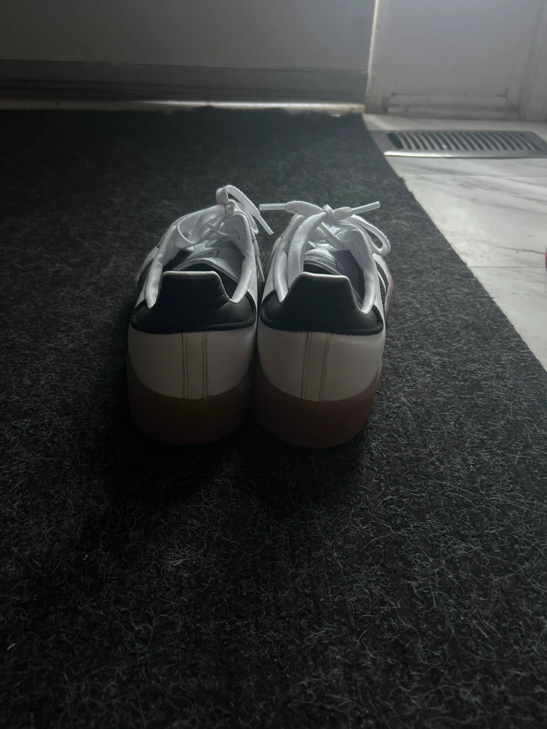 Adidas Samba OG Shoes White Black Gum Size 9 - photo 3