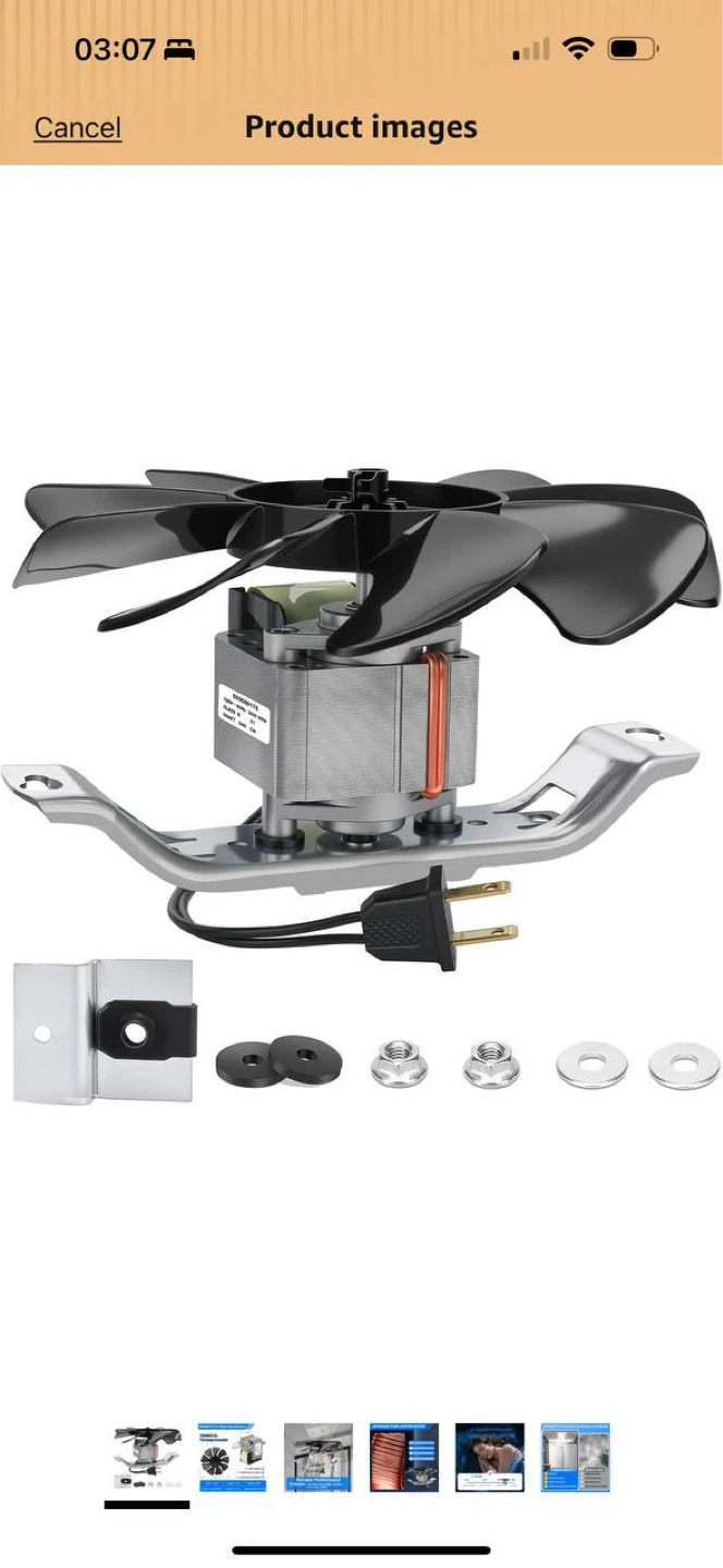 XABJU S99080176 Bathroom Exhaust Fan Motor Replace - photo 2