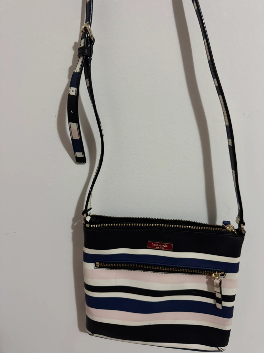 Kate Spade Striped Crossbody Bag