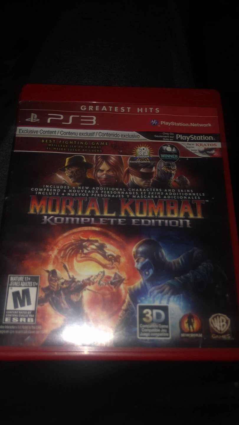 Mortal Kombat Komplete Edition PS3 Game - photo 3