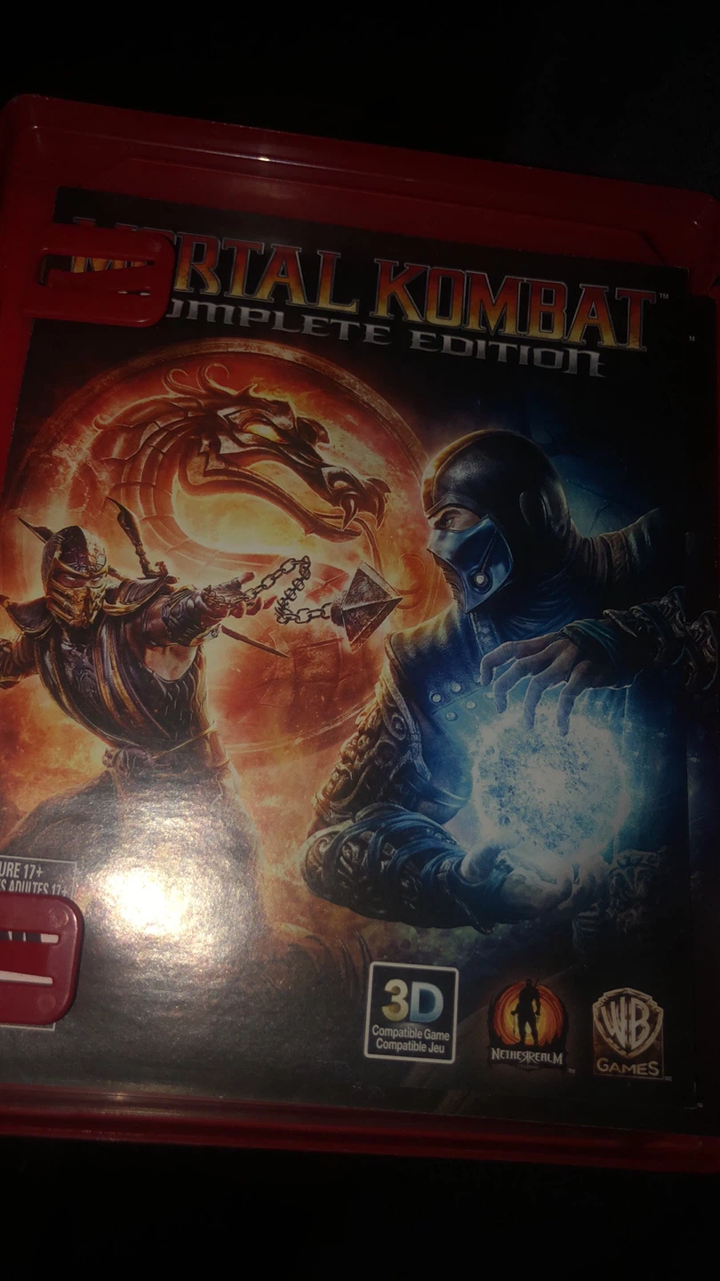 Mortal Kombat Komplete Edition PS3 Game