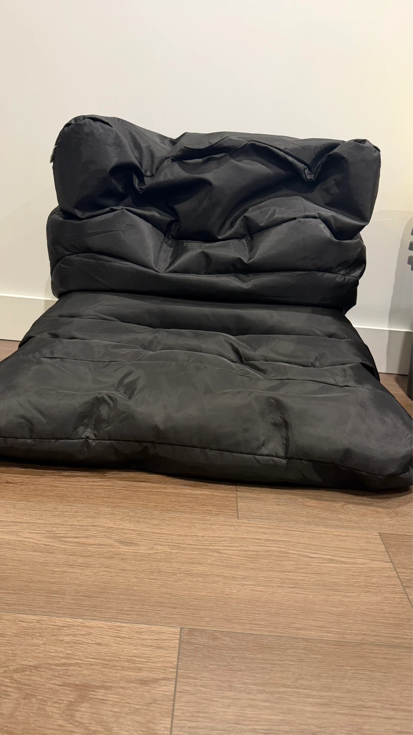 Big Joe Bean Bag Chair - Black - photo 3