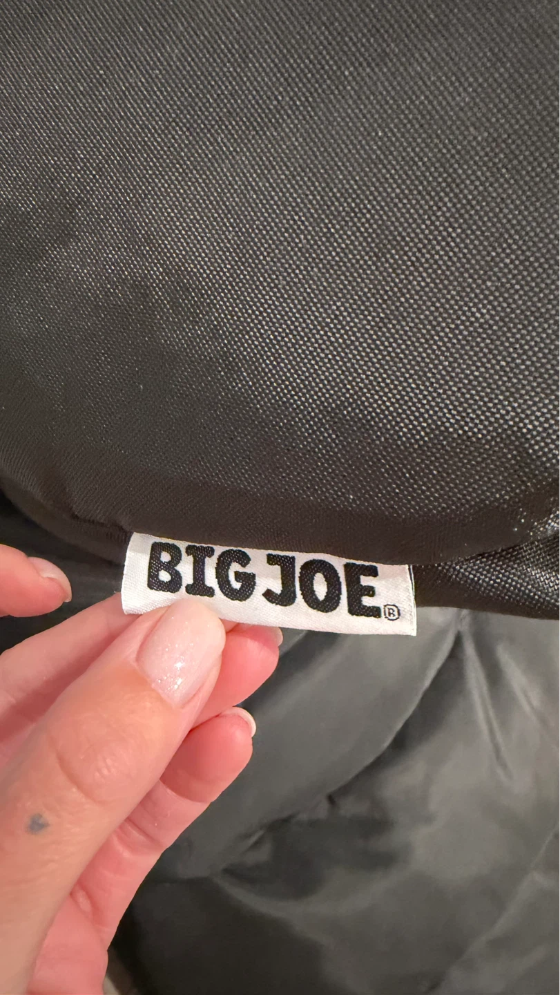 Big Joe Bean Bag Chair - Black - photo 4