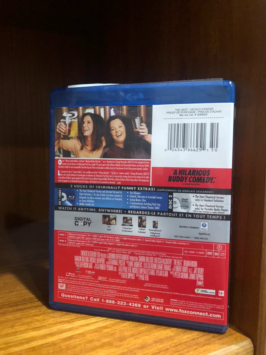 The Heat Blu-Ray + DVD + Digital Copy ⚽️ - photo 2