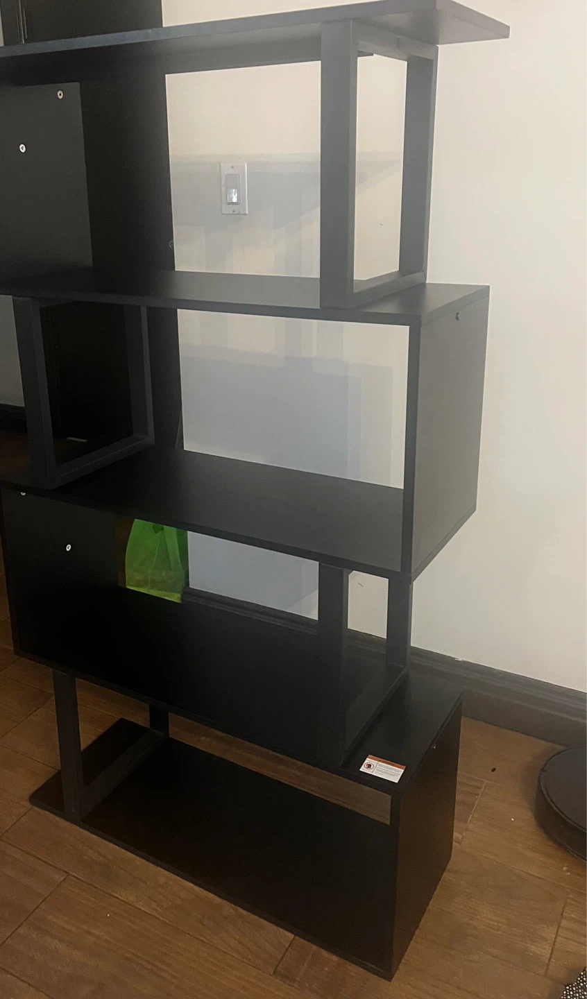 Black Modern Bookshelf