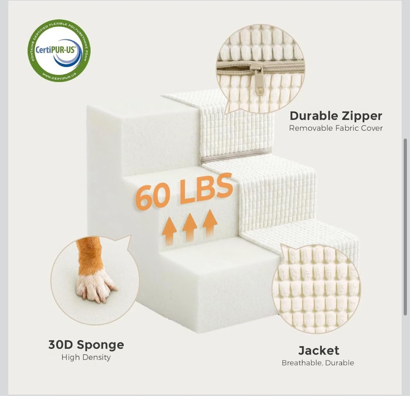 Sytopia 3-Step Pet Stairs - photo 5