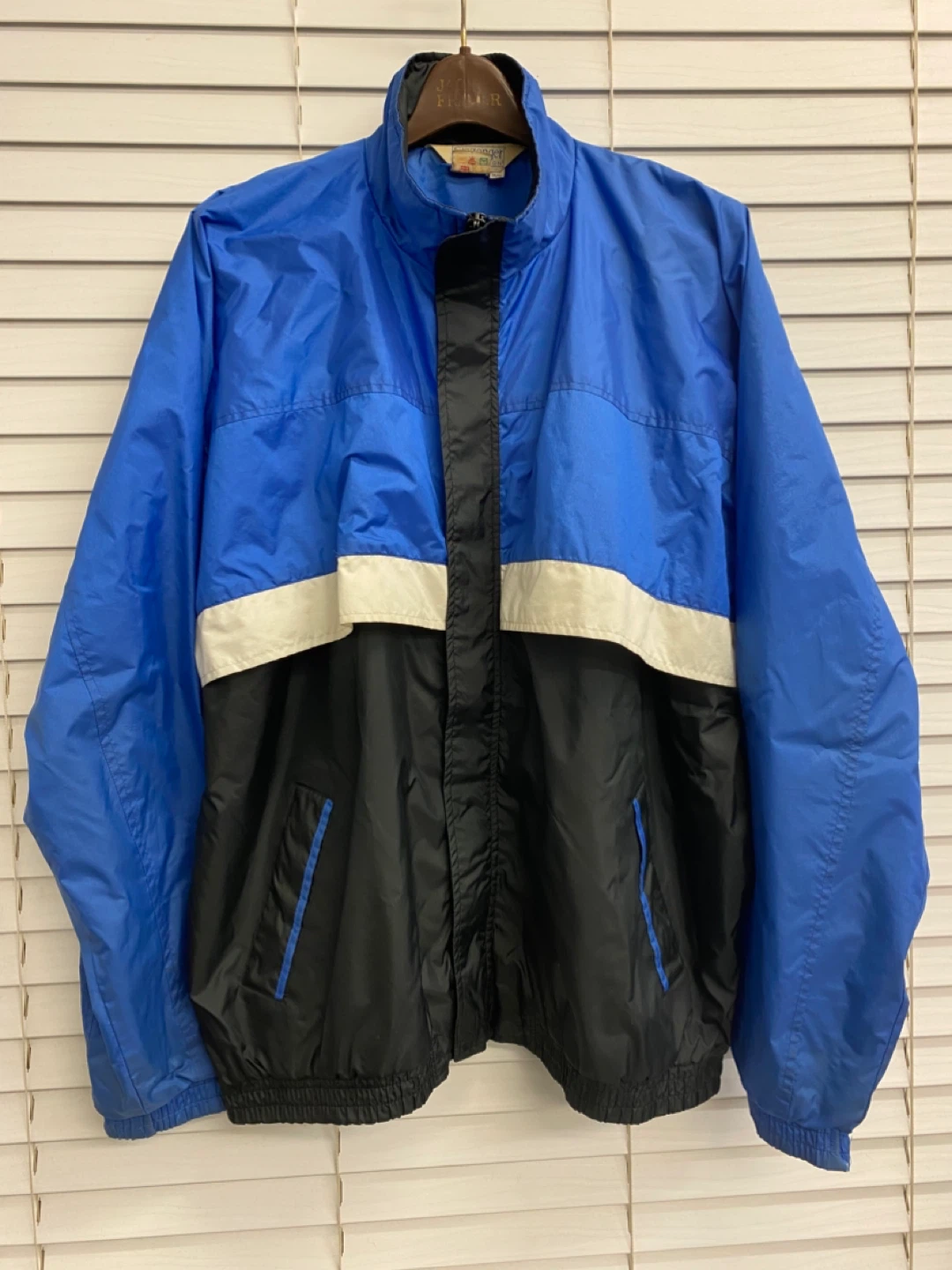 VTG Slazenger Colorblock Full-zip Windbreaker Jacket - XL