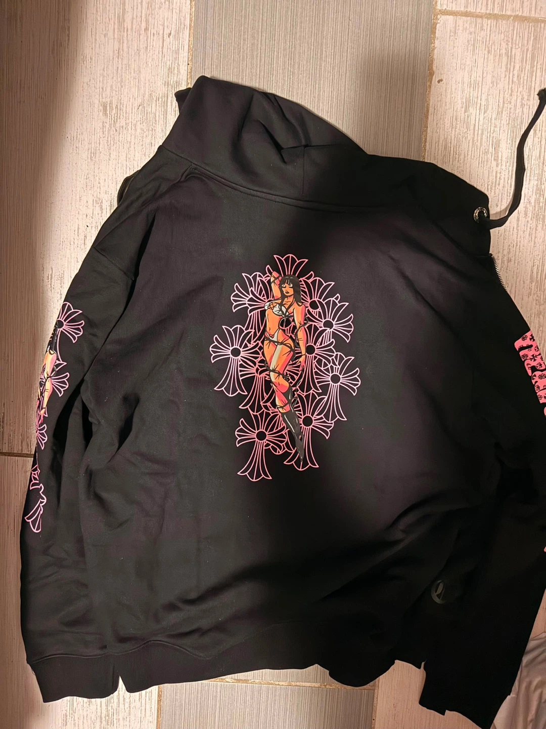 Chrome hearts X deadly doll hoodie - photo 2