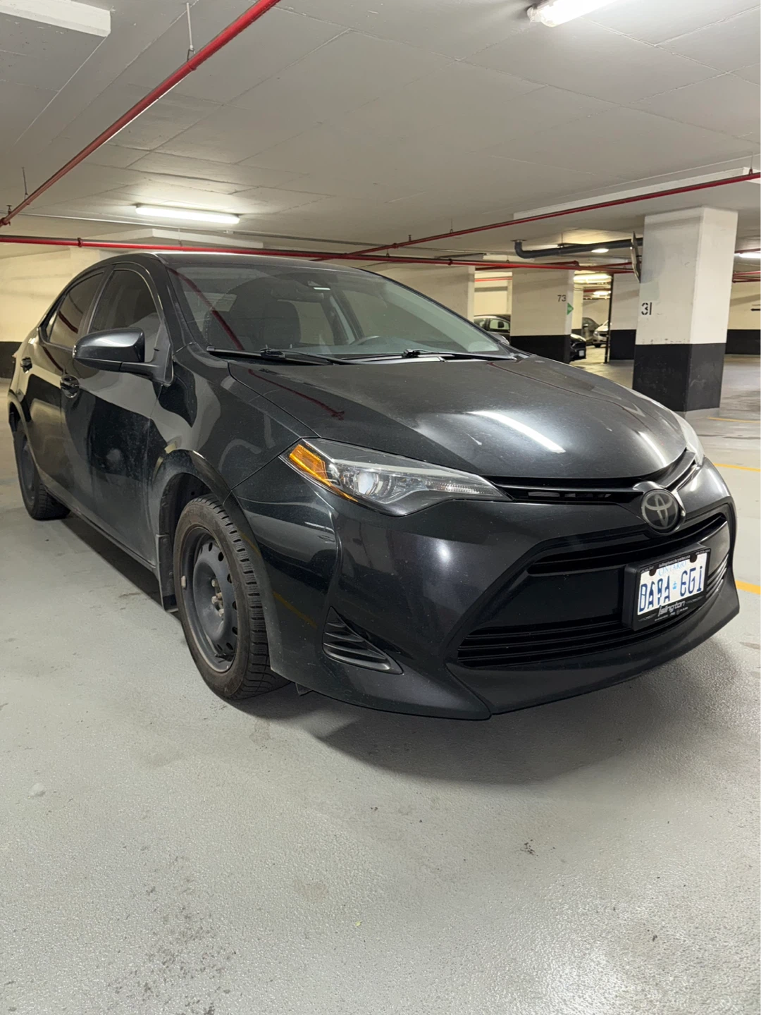 2019 Toyota Corolla LE 4DR Dark Blue 113,724 km - photo 2