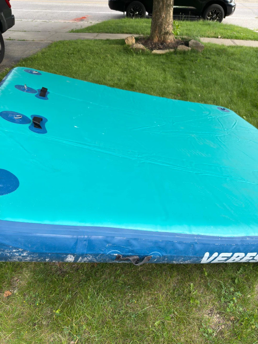 Inflatable floating dock platform - photo 4