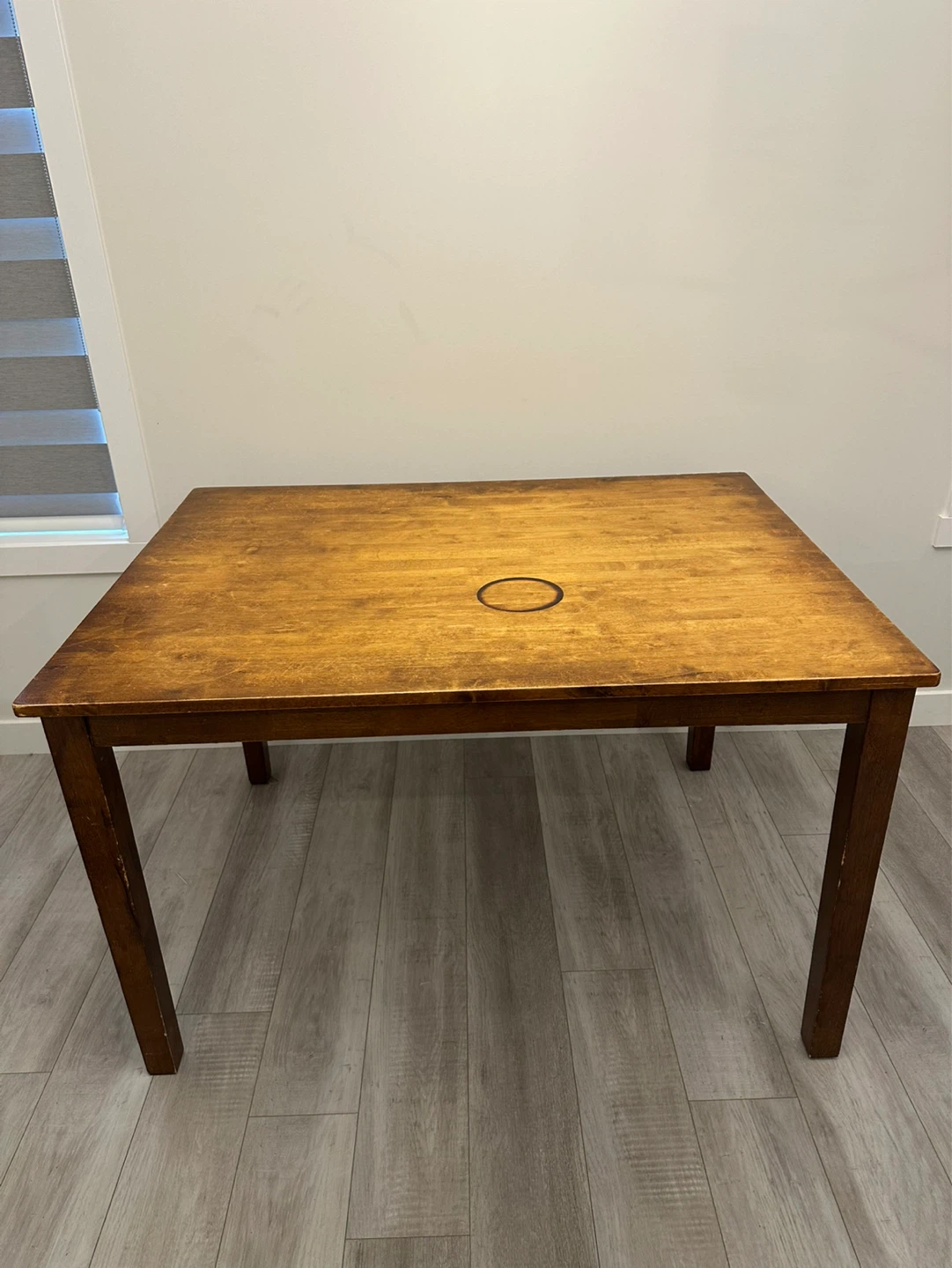 Wooden Square Dining Table - photo 4