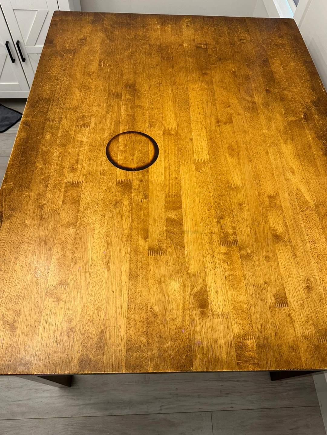 Wooden Square Dining Table - photo 3