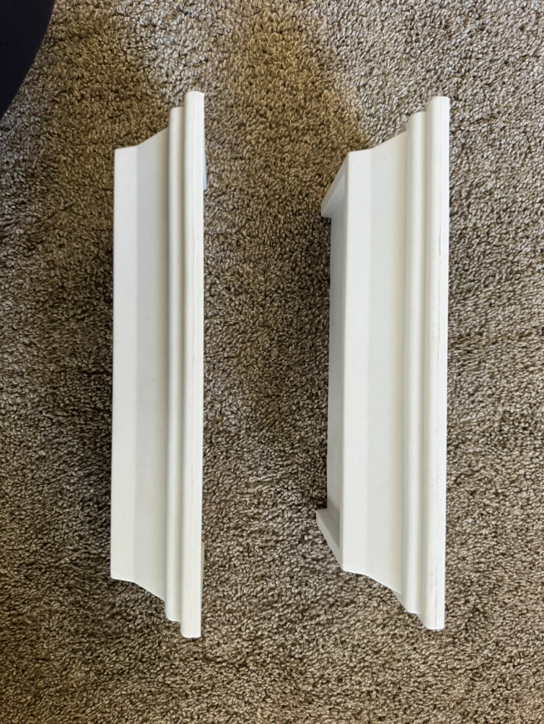 White Floating Shelves (Set of 2) ⚽️