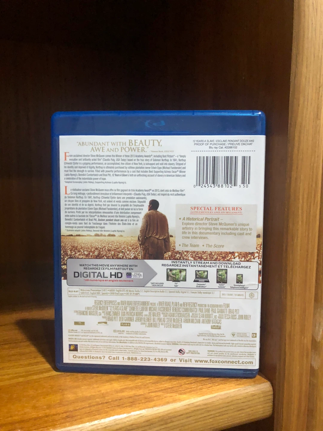 12 Years a Slave Blu-ray and Digital HD ⚽️ - photo 2
