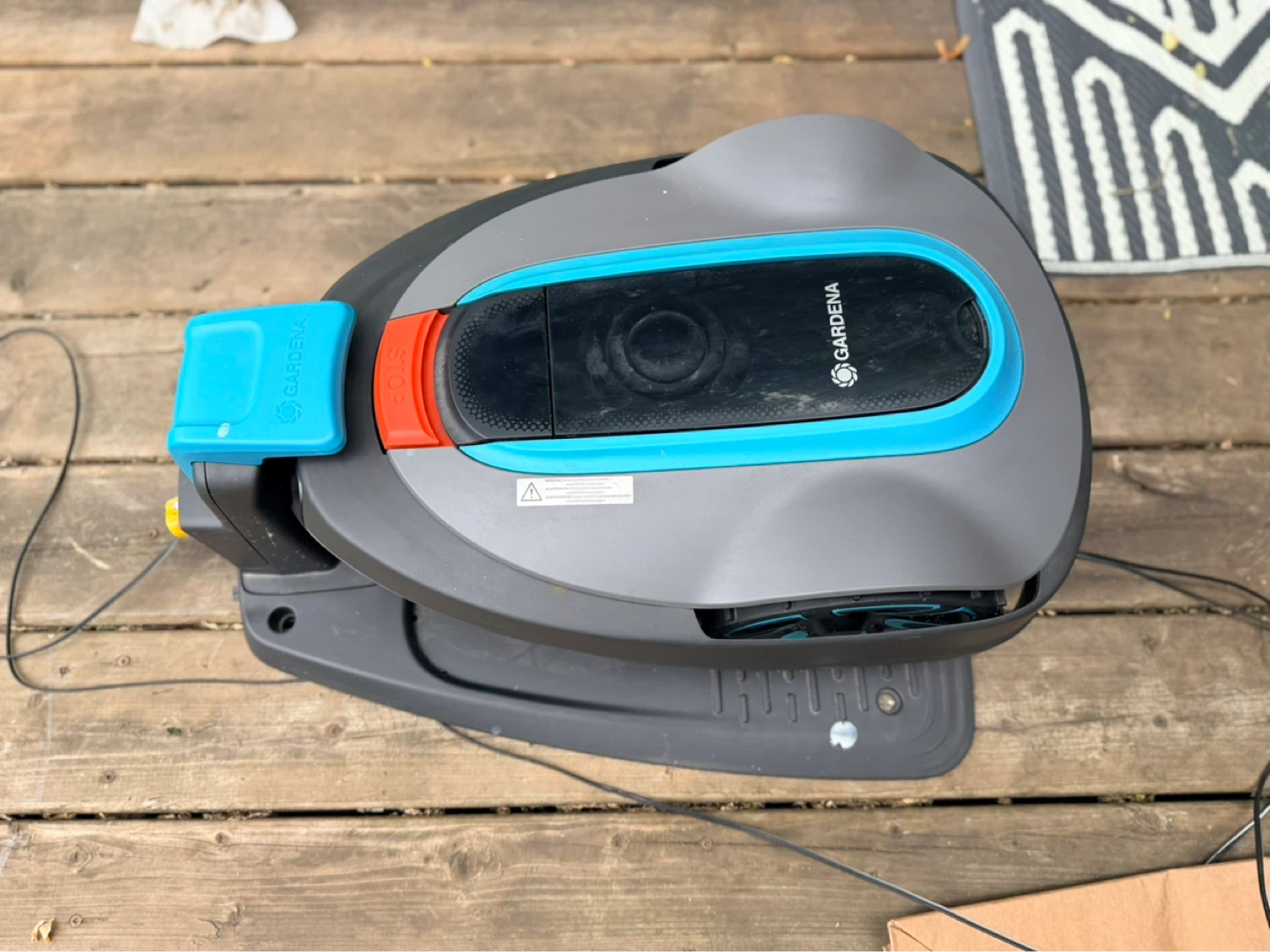 Robotic Lawn Mower- New Open box Gardena Sileno City