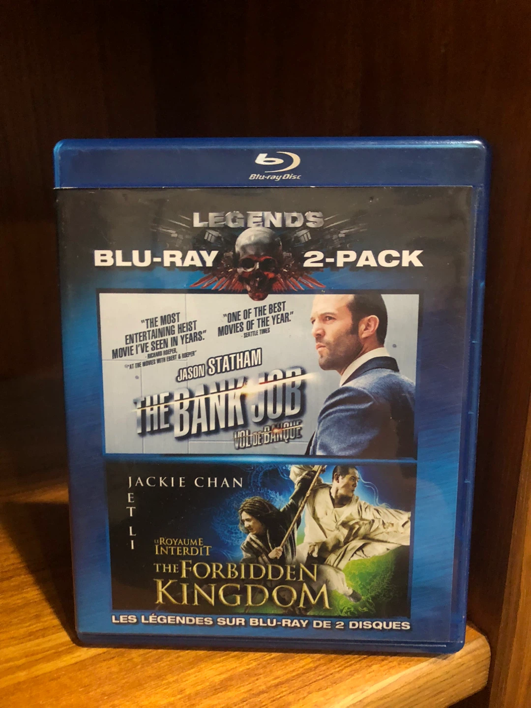 The Bank Job / The Forbidden Kingdom Blu-Ray 2-Pack ⚽️