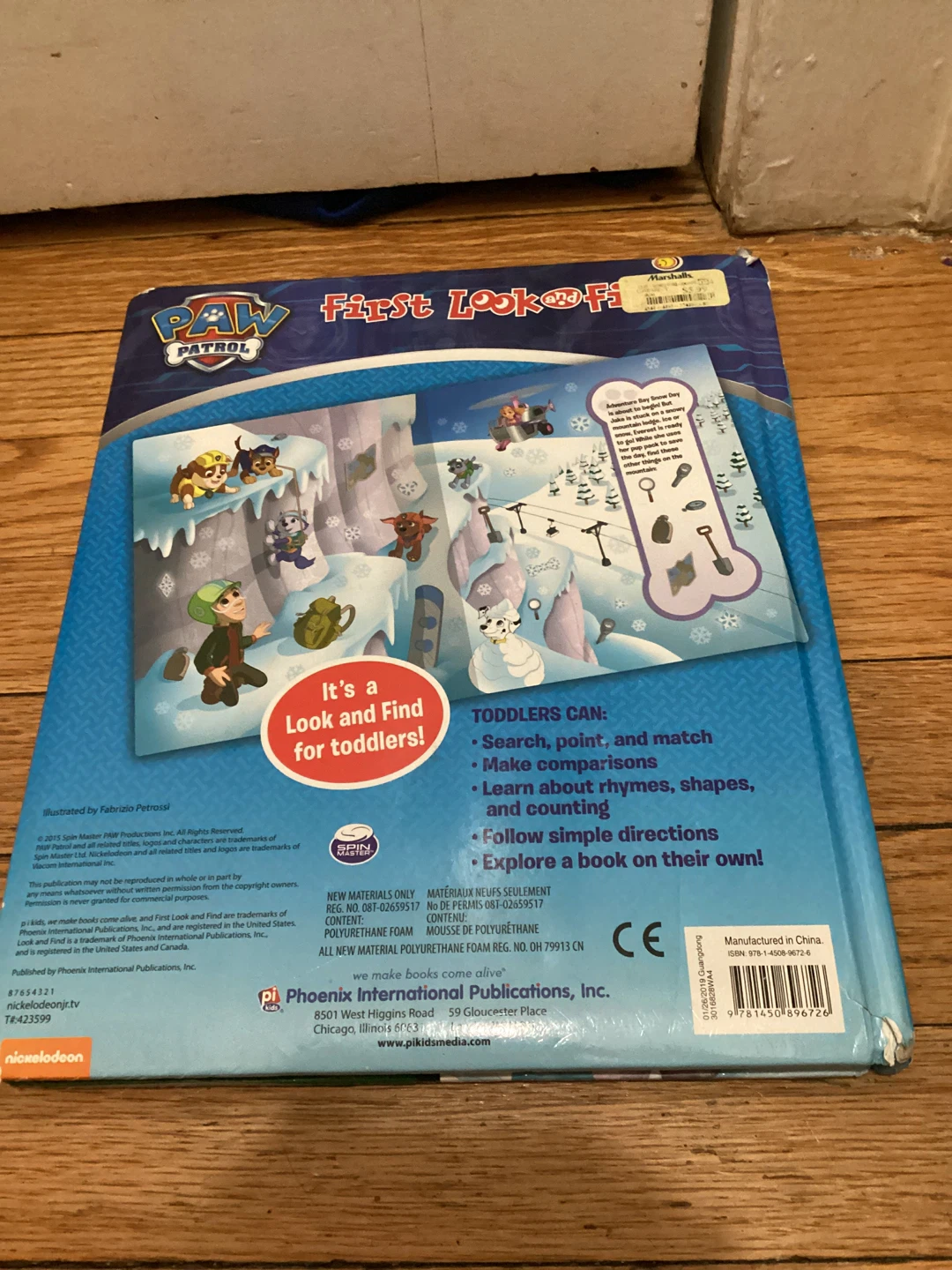 ⚽️ Paw Patrol First Look and Find Book - photo 2