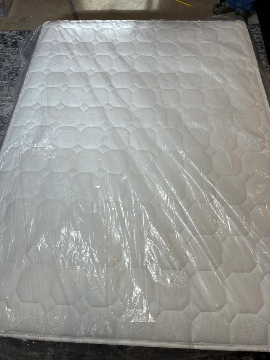 White Quilted Queen Size Mattress