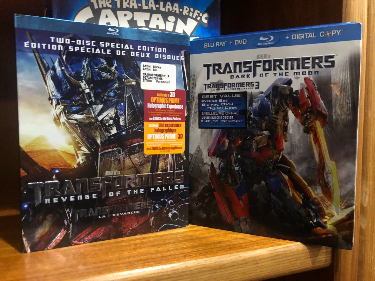 Transformers 1 & 3 Blu-ray + DVD Set ⚽️