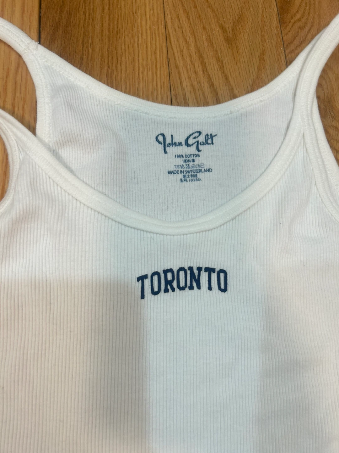 John Galt White Toronto Tank Top - photo 2