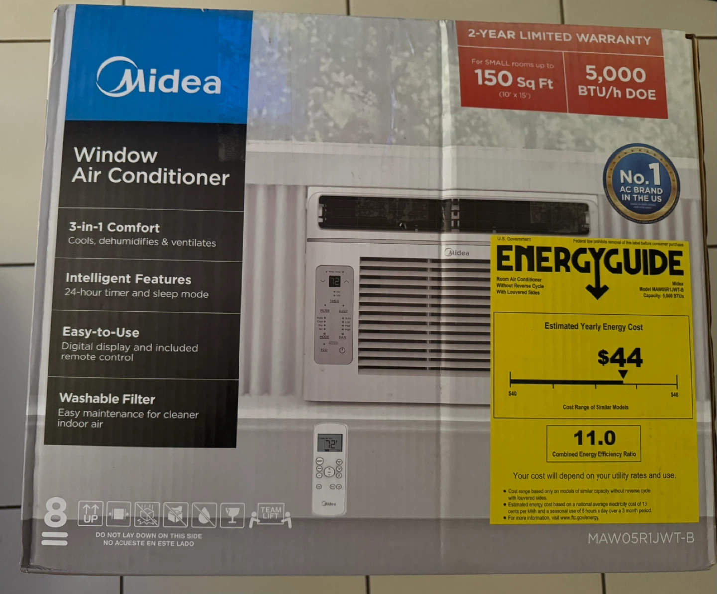 Midea Window Air Conditioner 5000 BTU DOE - photo 3
