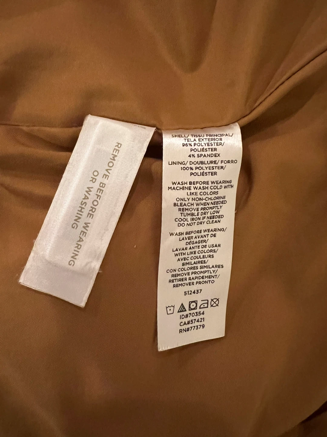 Ann Taylor Brown Suede Mini Skirt Size 4 - photo 4