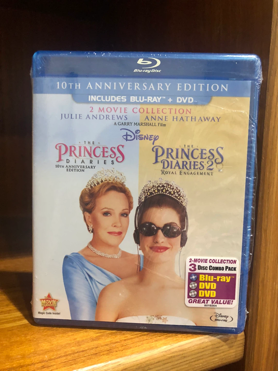 The Princess Diaries 10th Anniversary Blu-Ray + DVD Pack ⚽️