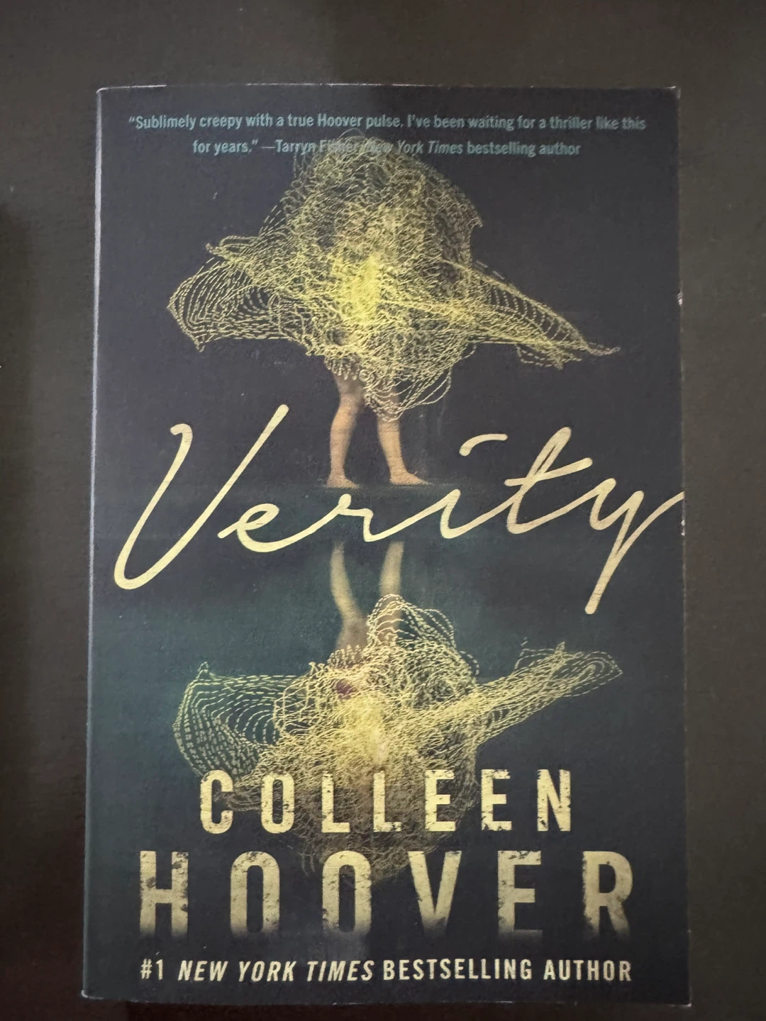 Verity by Colleen Hoover Paperback Thriller Book