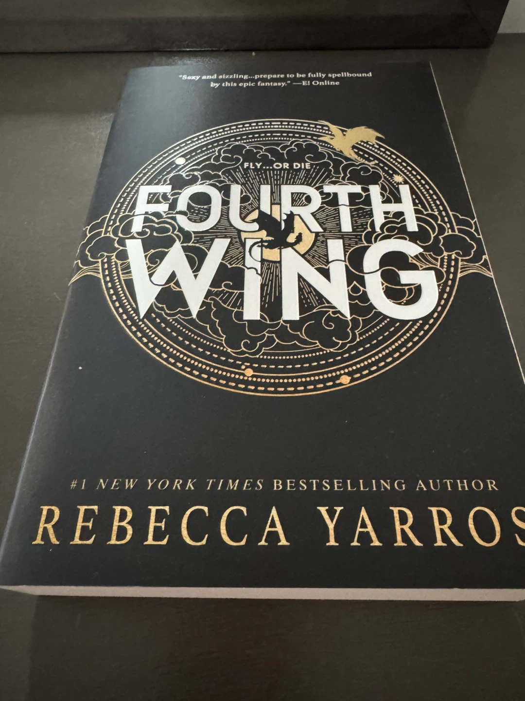 Fourth Wing by Rebecca Yarros Paperback Book