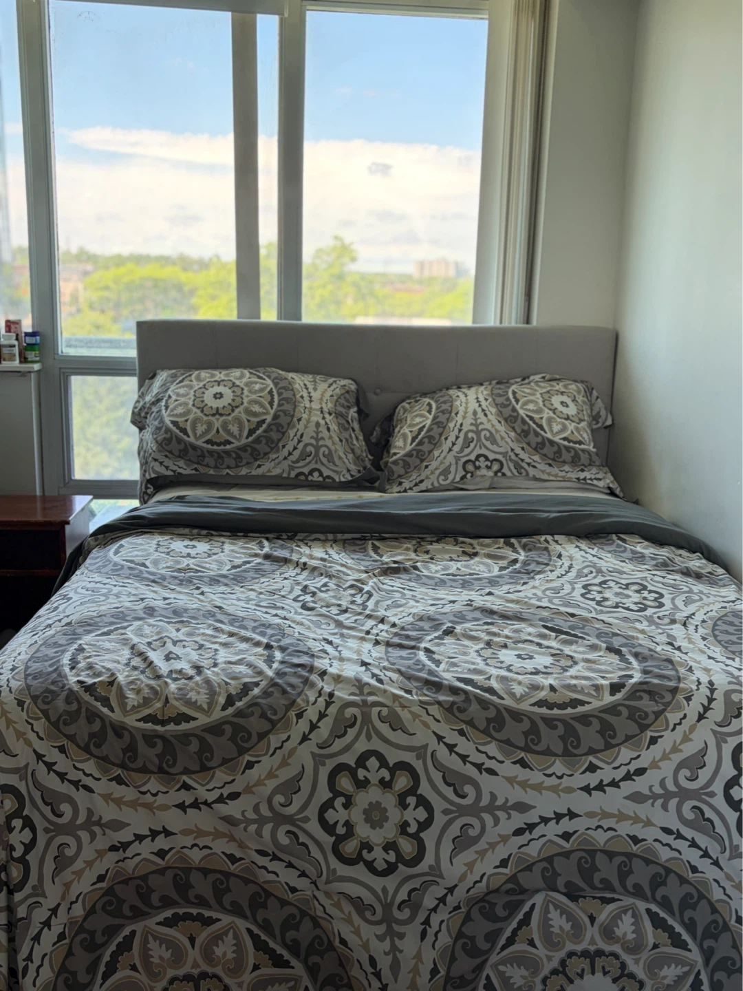 Grey Tufted bed frame by Wayfair - photo 2