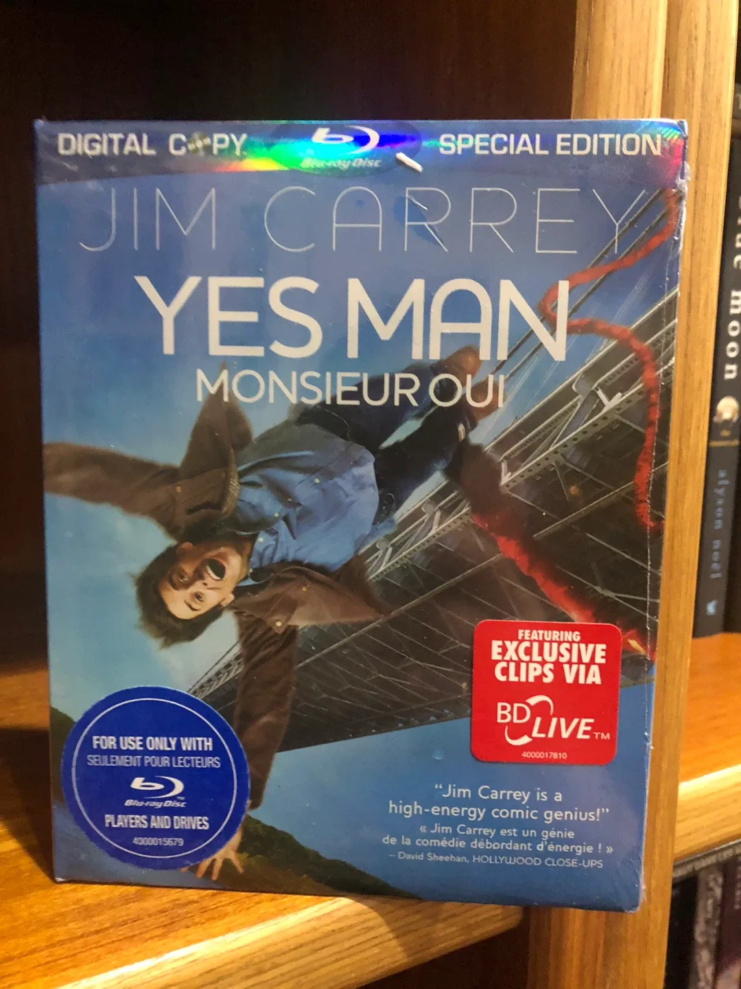 Jim Carrey Yes Man Factory Sealed Blu-ray Special Edition ⚽️