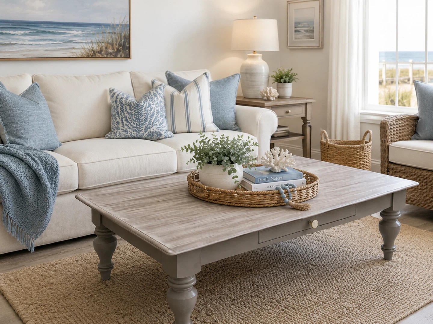 Beautifully Refinished Coffee Table
